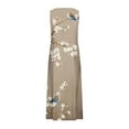 thumbnail image 4 of Midsumdr Summer Dresses for Women 2025 Fashion Boho Floral Printed Sleeveless Round Neck Maxi Dresses Casual Flowy Loose Plus Size Dresses with Pockets, 4 of 5