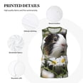 thumbnail image 3 of Sikiie Daisy Guinea Pig Basketball Jersey Reversible Men's Mesh Athletic Sports Shirts Training Practice S-4XLSmall, 3 of 6