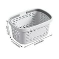 Yonrjhukm Household Plastic Sundries Storage Basket Desktop