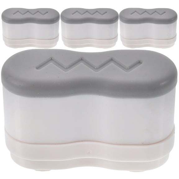 4 Toilet Parts Pcs Bidet Toilet Seat Bumper Replacement Kit with Strong Adhesive