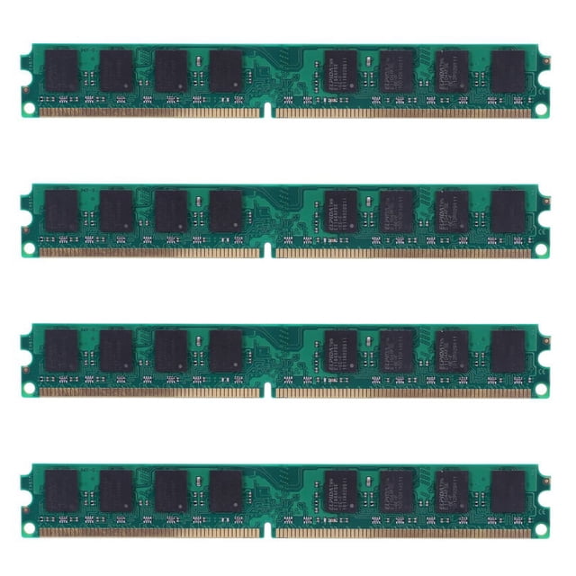 4X DDR2 800mhz PC2 6400 2 Go 240 Broches pour Mémoire RAM de Bureau