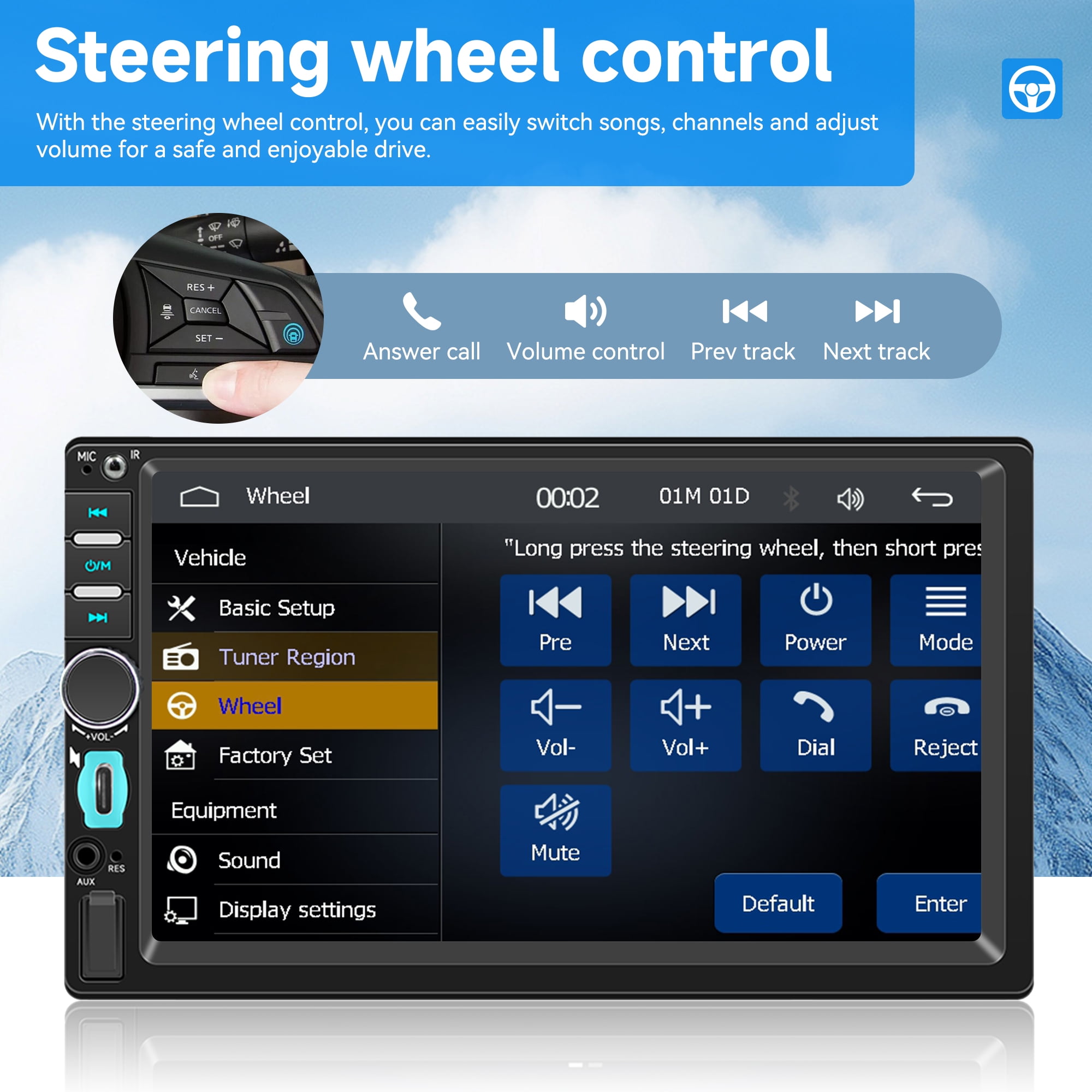 NURATIT Double Din 7
