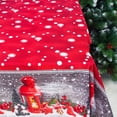 thumbnail image 3 of ZheElen Decorative Christmas Tablecloths Cartoon Xmas Home Party Decorations Festival Table Cover, 3 of 9