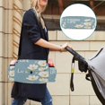 thumbnail image 7 of DIXRUYEE Stroller Organizer Young Life Amid White Blossoms Printed, 7 of 7