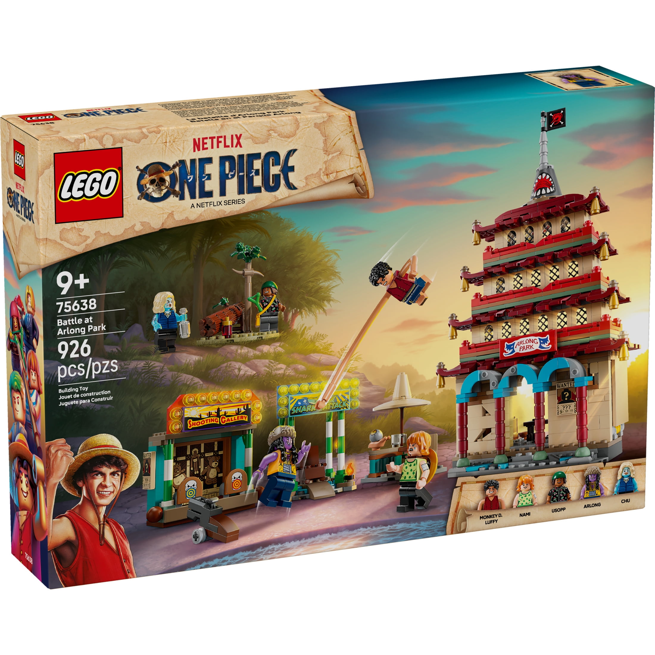 LEGO ONE PIECE Battle at Arlong Park Building Blocks - Pretend