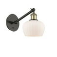 thumbnail image 1 of 317-1W-BAB-G91-LED-Innovations Lighting-Fenton - 1 Light Wall Sconce In Art Nouveau Style-9.88 Inches Tall and 6.5 Inches Wide Black Antique Brass, 1 of 1