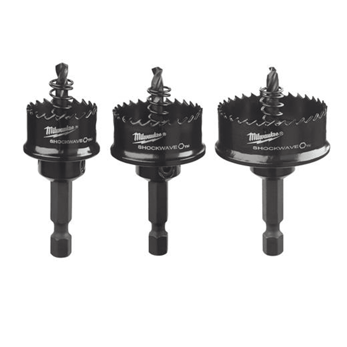 Milwaukee 49-22-4800 SHOCKWAVE Impact Hole Saw 3-Piece Set