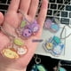 thumbnail image 4 of Steve Cherry Sanrio Hellokitty Gato De Dibujos Animados Lindo Llavero Niña Regalo De Cumpleaños Pareja Bolsa Escolar Pequeño Colgante, 4 of 4