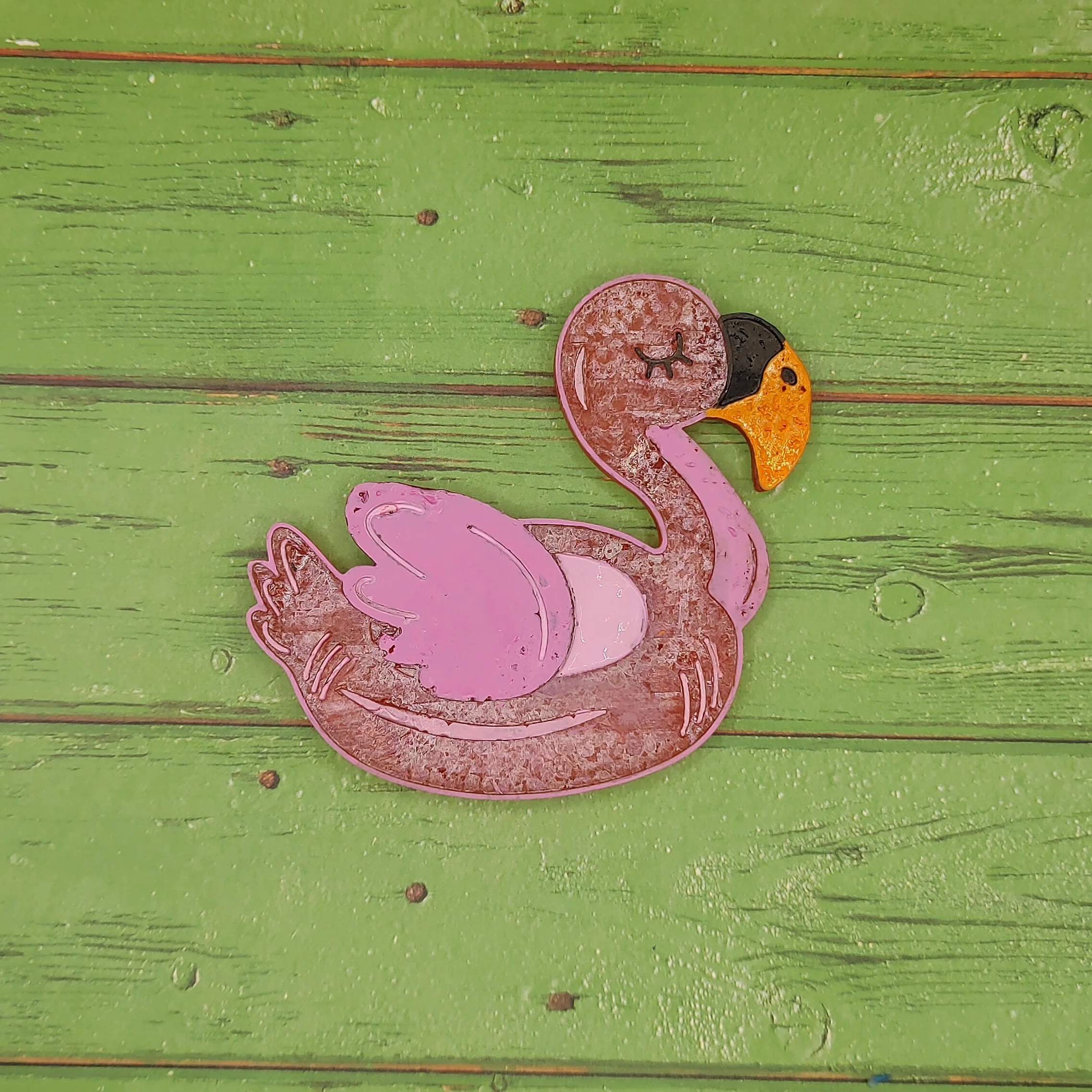 flamingo floatie silicone freshie mold