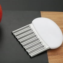 PBPBOX Stainless Steel Potato Masher Wave Slicer Unique Potato Maker for Kitchen Use Food Preparation 1Set