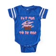 thumbnail image 1 of CafePress - Fun To Be One Pink - Cute Infant Baby Football Bodysuit, 1 of 1