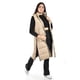 thumbnail image 2 of Chaleco largo con capucha Roman Fashion /Juvenil, 24624 (Beige) beige G, 2 of 4