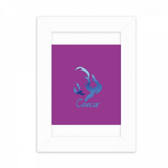 Cancer Designs Icon Art Deco Fashion Desktop Photo Frame Picture Display Decoration Art Painting