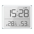 thumbnail image 3 of 1 Pcs Lcd Digital Alarm Clock Large Screen Displays Multi-functional Magnetic, 3 of 10
