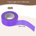 thumbnail image 2 of Uxcell Flagging Tape Non-Adhesive Plastic Neon Survey Marking Tape for Tree Hunting Boundaries Hazardous Areas Purple 8, 2 of 5