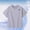Gray, variant on Babcutegg Solid Color Letter-Printed Loose-Fit Short Sleeve Casual T-Shirt for Kids – Round Neck Unisex Sports Top with Breathable Fabric and Modern Streetwear Style Gray Size 8-10