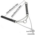 thumbnail image 3 of Gargantilla Egirl con candado, collar gótico, joyería punk gótica, estilo Harajuku, gargantilla negra, accesorios estéticos emo grunge, 3 of 5