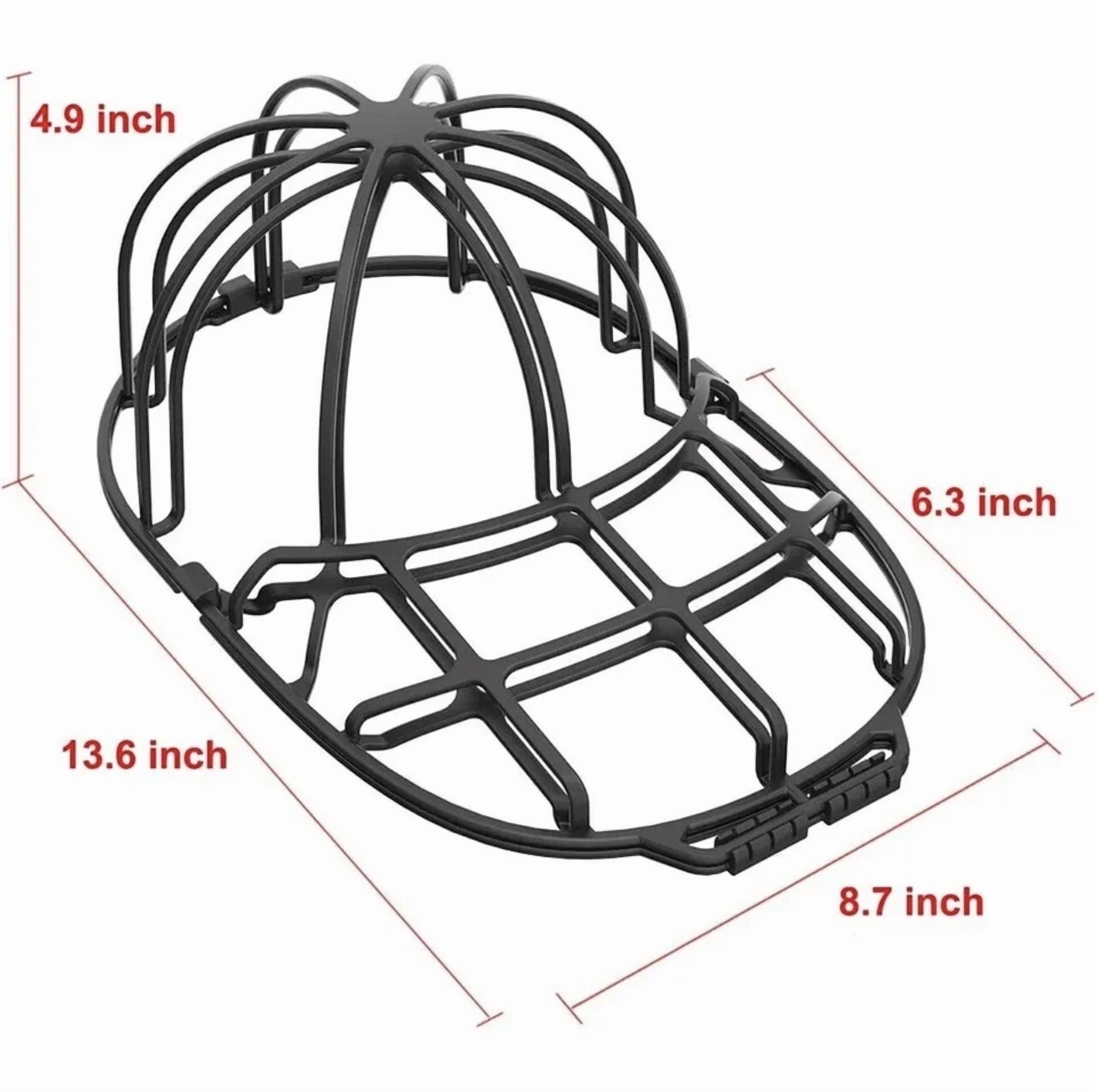 Hat Washer Baseball Cap Cleaner Machine Washing Cage Holder Frame For Adult/Kid.