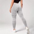 thumbnail image 2 of COMVALUE Women's High Waisted Leggings Seamless Workout Gym Yoga Pants Tummy Control Activewear (Grey, M), 2 of 5