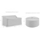 thumbnail image 5 of Set de 2 fundas impermeables Crosley para muebles, color canela, 5 of 7