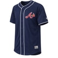 thumbnail image 2 of MLB Atlanta Braves Men's Primary Color Full Button Jersey, 2 of 5