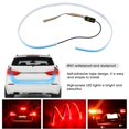 thumbnail image 3 of Aramox Tailgate Strip Light, 47in 12V Universal RGB Flowing LED Car Tail Trunk Tailgate Strip Light Brake Driving Turn Signal, 3 of 8