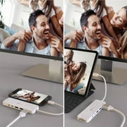 j5create USB-C® Multi-Port Hub, White, JCD373