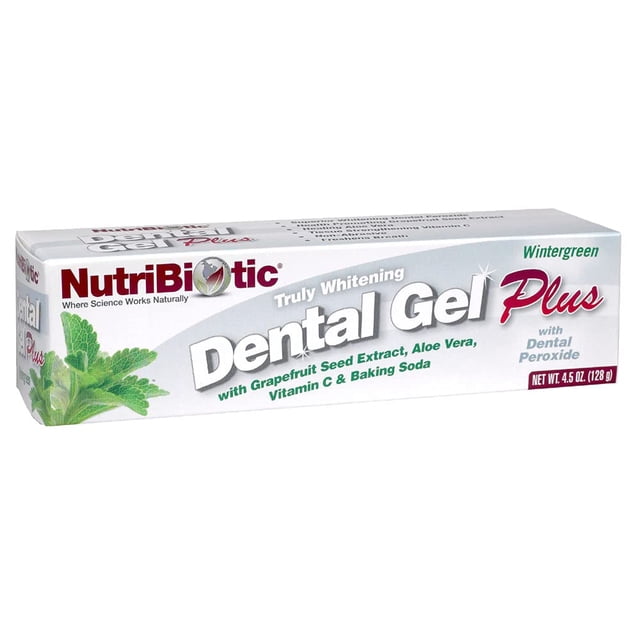 Gel dental NutriBiotic Dental Gel Plus Truly Whitening 130 ml