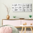 thumbnail image 2 of Stupell Industries Love You Repeated Text Minimal Black White Script Canvas Wall Art by SD Graphics Studio, 2 of 6