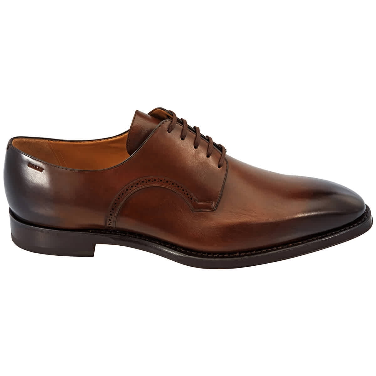 Bally Scamardo Brown Leather Lace-up 