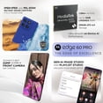 thumbnail image 5 of Motorola Moto Edge 60 Pro 5G Ai Tmobile Mint Tello & Global 512GB+12GB NFC 50MP Triple Cam Dual Sim 6.7" XT2507-1 Latino American Version Pantone Dazzling Blue, 5 of 5