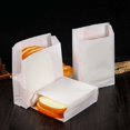 thumbnail image 3 of LCXmlly Sac de Rangement Cosmétique Jetable pour Cuisson (100 Pcs) Imperméable Résistant à l'Huile Grand Application Emballage Alimentaire Blanc Kraft, 3 of 6