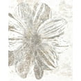 thumbnail image 2 of Kimberly, Allen 20x24 White Modern Wood Framed Museum Art Print Titled - Silver Blooms 1, 2 of 4