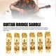 thumbnail image 5 of Sillín De Puente De Guitarra, 6 Piezas Ajustable 3 4 5 6 7 Piezas De Guitarra Sillín De Puente De Guitarra Eléctrica De Metal Para Caja De Cigarros Banjo, 5 of 7