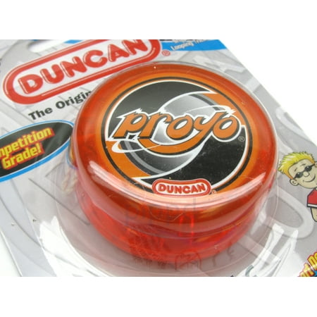 Duncan Proyo Beginner Rim-Weighted Competition Grade Yoyo - Transparent Orange