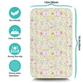 thumbnail image 5 of 2 Pack Washable Rubber Multicolored Flower Leaves Dish Drying Mats for Kitchen Counter Home Large Coffee Bar Pad Accessories and Decor for Utensils Stemware (2pcs 19.5''x12''), 5 of 6