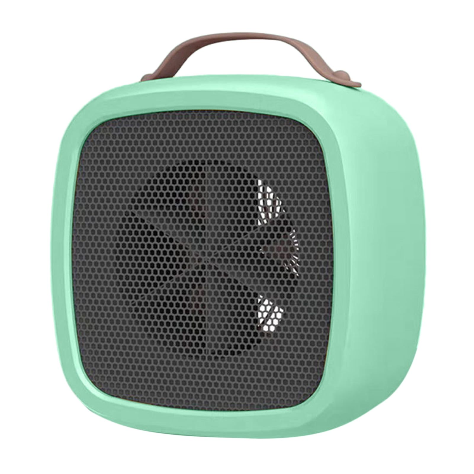 Fan Heater, Small Portable Space Heaters High Power Fast Heating Ceramic Electric Heater 1200W, Mini Heaters[green]