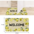 thumbnail image 5 of Lemon Welcome Door Mat Low-Profile Farmhouse Non-Slip Doormat Indoor Outdoor Front Door Floor Decorations Throw Rug Burlap 17 X 30 Inch, 5 of 5