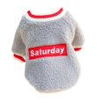 thumbnail image 1 of Ropa para clima frío Zulema Chaleco de lana para perros y gatos Gris-m, 1 of 8