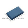 thumbnail image 2 of OFFIGAM 2Pcs Assorted Color Mask Storage Holder Plastic Box with Cover for Convenient Carrying, 2 of 8