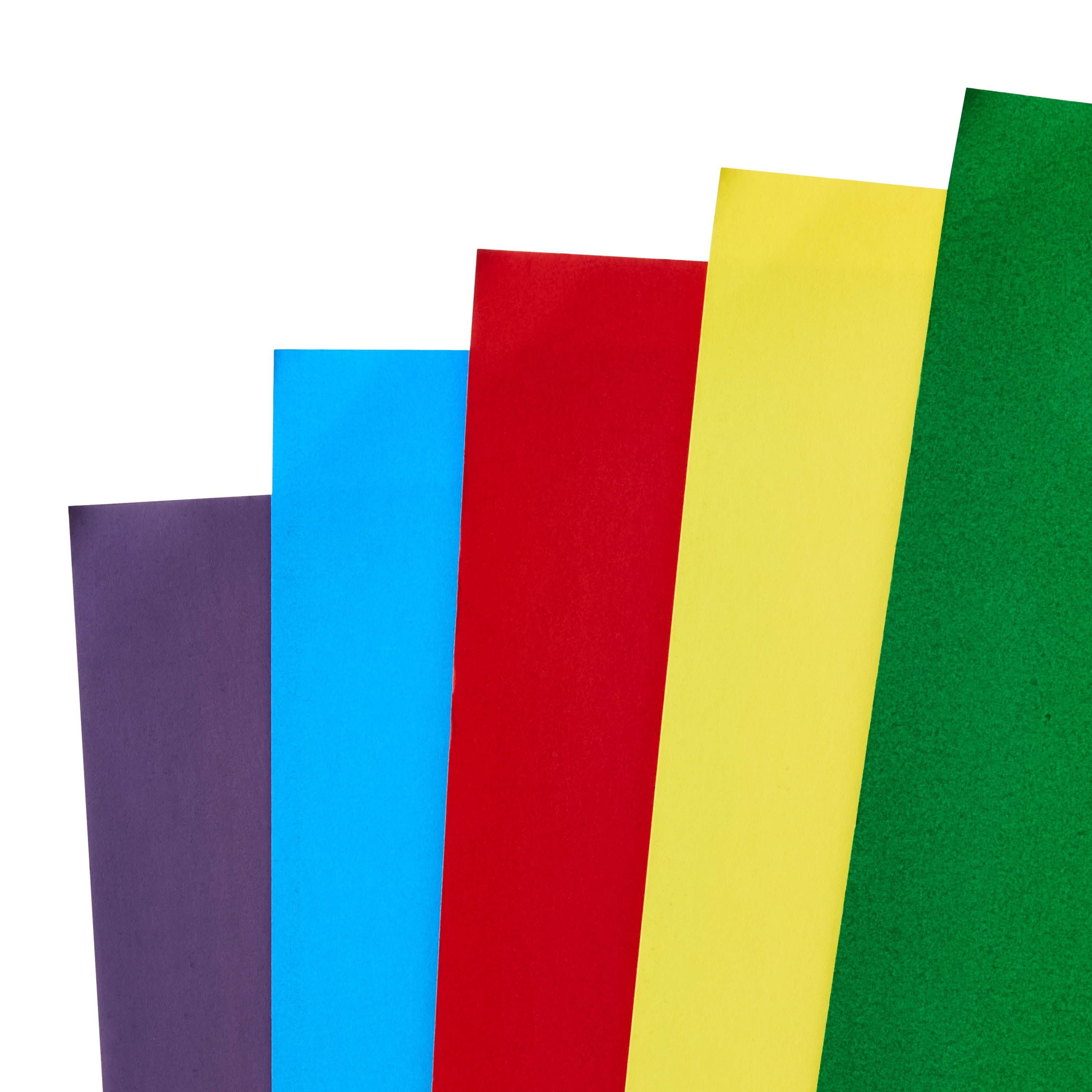 Pen + Gear Rainbow Assorted Multipack Poster Board, 22"x28", 5 Count