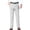 Beige, variant on Mens daily commute trousers anti wrinkle fine craft casual dress pants multi formal occasion business meeting social use Black 35