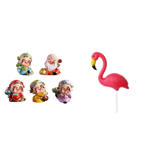 Figura de escritorio de de , dibujo animado, dios de , regalo de Feng Shui, estatua de estaca para jardín, escultura de