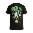 thumbnail image 5 of Rick and Morty Men's and Big Men's Graphic Cotton Tee with Short Sleeves, Sizes S-3XL, 5 of 5