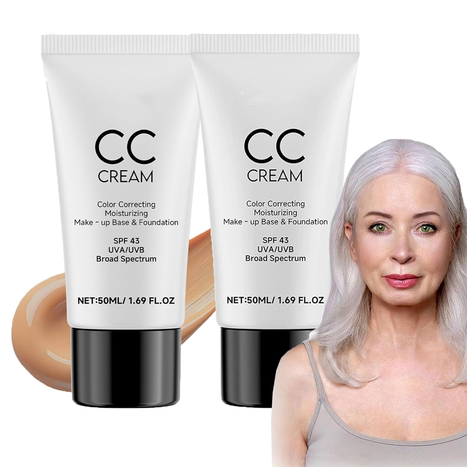 Chanel CC Cream Super Active Complete Correction SPF 50 # 50 Beige