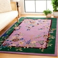 thumbnail image 2 of SAFAVIEH Metro Louise Floral Area Rug, Purple/Green, 4' x 6', 2 of 8