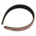 thumbnail image 7 of Unique Bargains Rhinestone Headband for Women1 Inch Wide Pink, 7 of 7