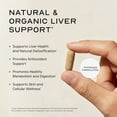 thumbnail image 3 of Lean Nutraceuticals Organic Milk Thistle Supplement, 12,000mg, Silymarin, Liver Cleanse, 120 Capsules, 3 of 8