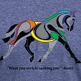 thumbnail image 3 of CafePress - Rumi Horse Men's Deluxe T Shirt - Mens Tri-blend T-Shirt, 3 of 4