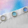 thumbnail image 4 of Feelyou Rainbow Stars Blackout Curtains Set of 2 (52x84 Each), Princess Window Curtains, 4 of 6